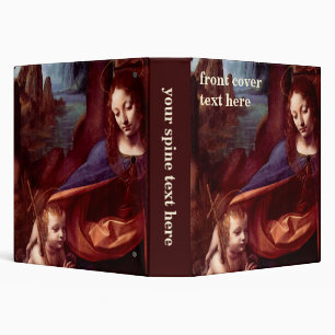 Leonardo da Vinci's Virgin (Madonna) of the Rocks Binder