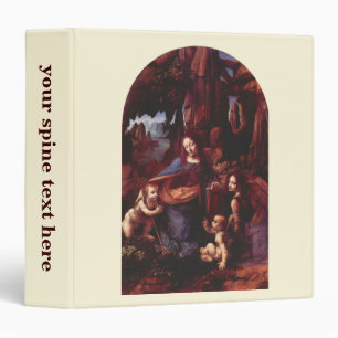 Leonardo da Vinci's Virgin (Madonna) of the Rocks Binder