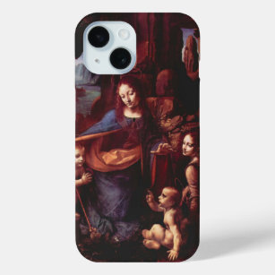 Leonardo da Vinci's Virgin (Madonna) of the Rocks iPhone 15 Case