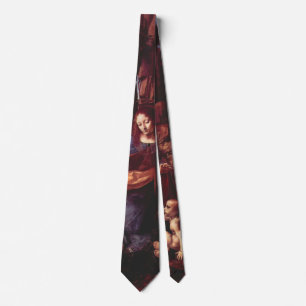 Leonardo da Vinci's Virgin (Madonna) of the Rocks Tie