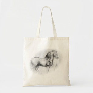 Leonardo DaVinci Horse tote Bag