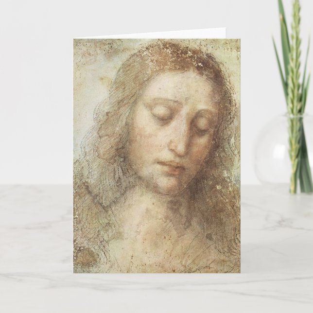 Leonardo DaVinci - The Christ Card (Front)