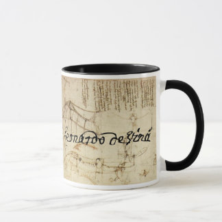 Leonardo on Art Mug
