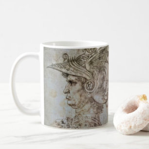 Leonardo’s Helmeted Warrior  Coffee Mug