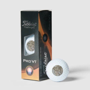 Leonardo’s Helmeted Warrior  Golf Balls