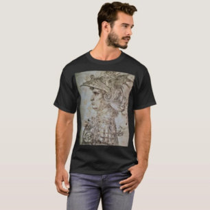 Leonardo’s Helmeted Warrior  T-Shirt