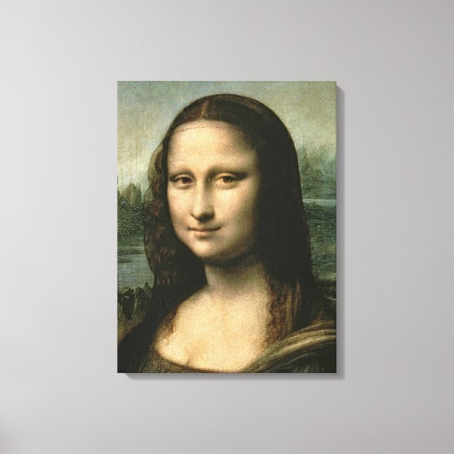 Leonardo Vinci | Mona Lisa, c.1503-6 Canvas Print (Front)