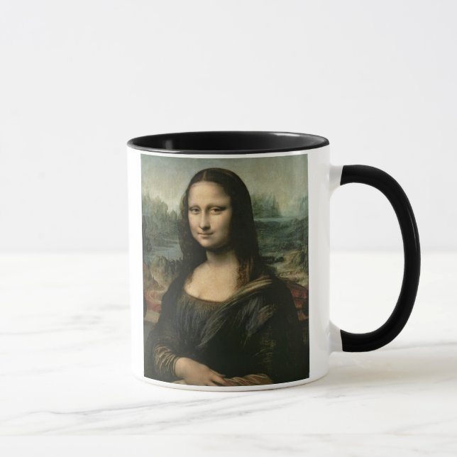 Leonardo Vinci | Mona Lisa, c.1503-6 Mug (Right)