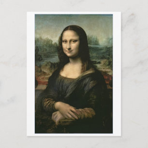 Leonardo Vinci Mona Lisa, c.1503-6 Postcard