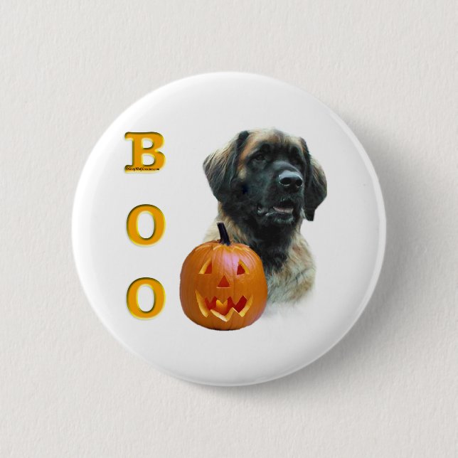 Leonberger Boo - Button (Front)
