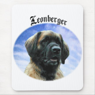 Leonberger Clouds Mouse Pad