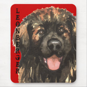 Leonberger Colour Block Mouse Pad