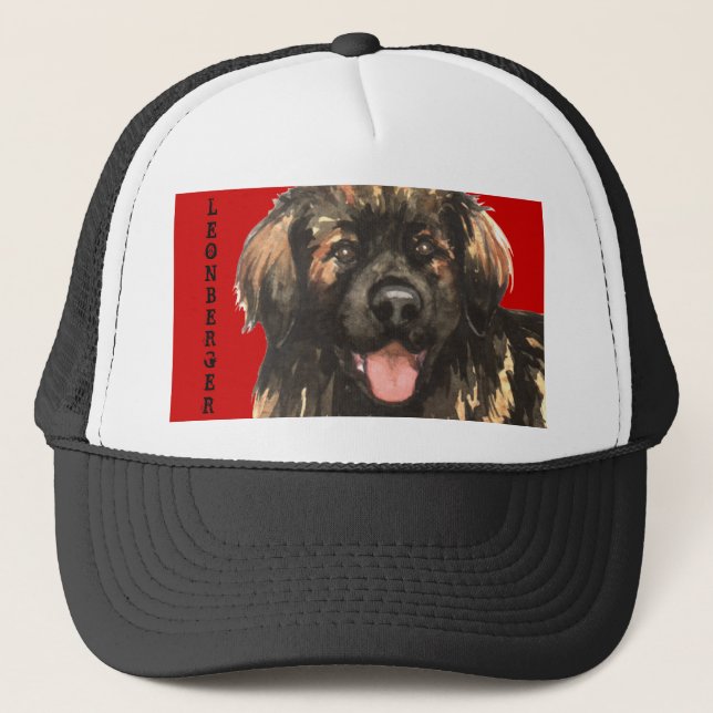 Leonberger Colour Block Trucker Hat (Front)