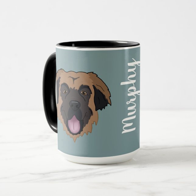  Leonberger Customizable  Mug (Front Left)