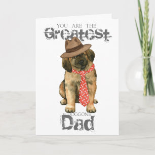 Leonberger Dad Card
