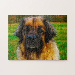 Leonberger Dog Breed Jigsaw. Jigsaw Puzzle