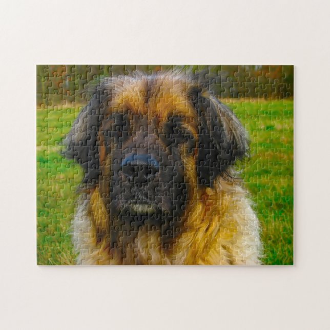 Leonberger Dog Breed Jigsaw. Jigsaw Puzzle (Horizontal)