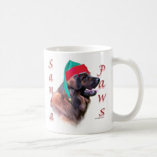 Leonberger Santa Paws Coffee Mug