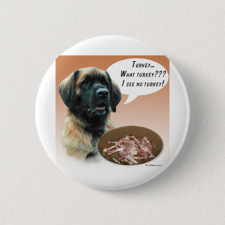 Leonberger Turkey 2 Inch Round Button