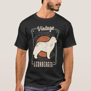 Leonberger Vintage Retro Classic Dog Love T-Shirt