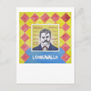 Leoncavallo Postcard