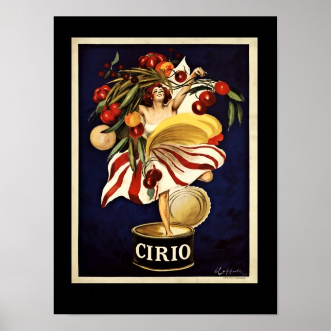Leonetto Cappiello 1920's French Poster "Cirio" (Front)