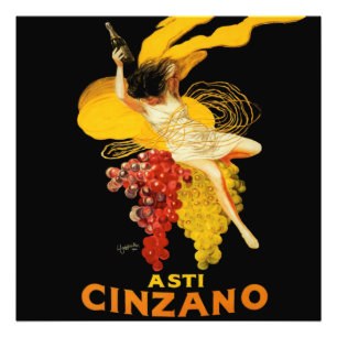 Leonetto Cappiello Cinzano Cocktail Advertising Photo Print