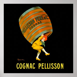 Leonetto Cappiello Cognac Pelisson Advertising Poster