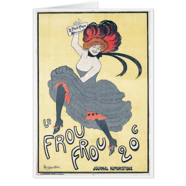 Leonetto Cappiello - Le Frou-Frou 1899 (Front)