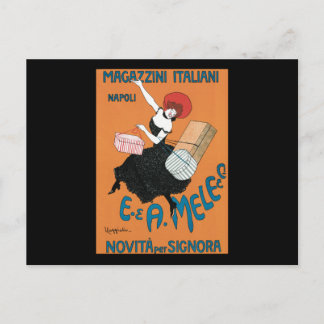 Leonetto Cappiello Magazzini Italiani Postcard