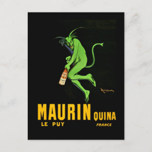 Leonetto Cappiello Maurin Apertif Advertising Postcard