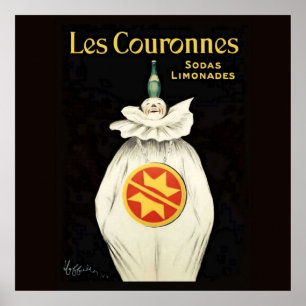 Leonetto Cappiello’s Crowns Soda Poster