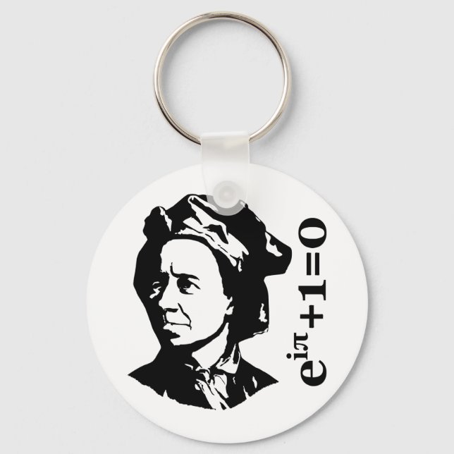 Leonhard Euler Keychain (Front)