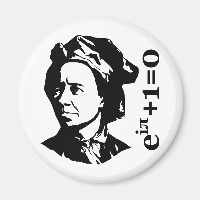 Leonhard Euler Magnet (Front)