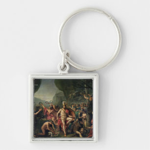 Leonidas at Thermopylae, 480 BC, 1814 Keychain