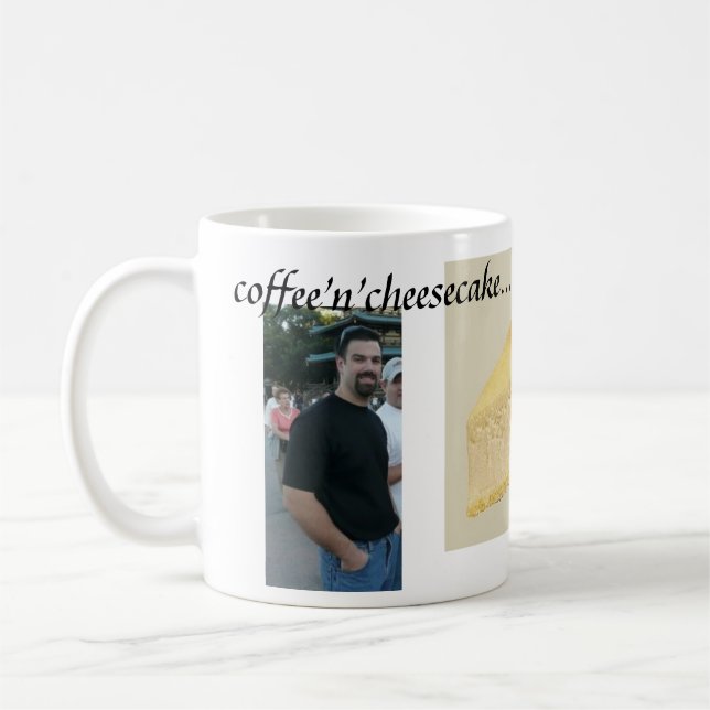 Leon's cheesecake club coffee mug (Left)
