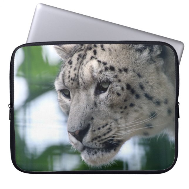 Leopard 003 laptop sleeve (Front)