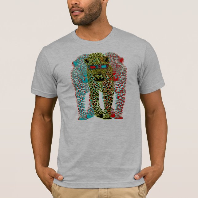 Leopard 3D T-Shirt (Front)