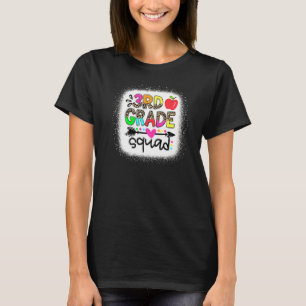 Leopard 3rd Grade Squad Teacher First Day Of Scho T-Shirt