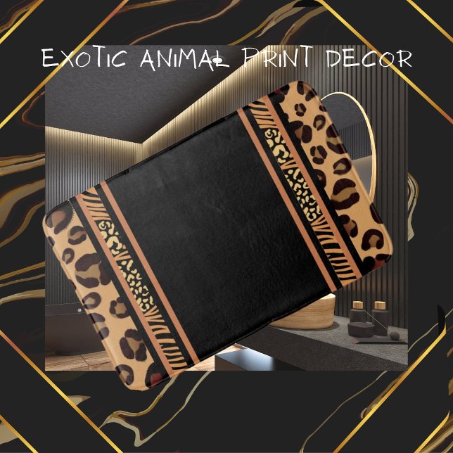 Leopard Animal Print Bath Mat (Creator Uploaded)