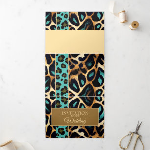 LEOPARD Animal Print - Invitation Card