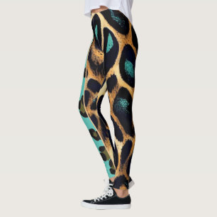 LEOPARD Animal Print - Leggings 