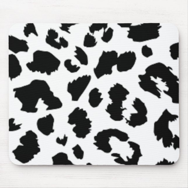 LEOPARD ANIMAL PRINT MOUSE PAD (Front)
