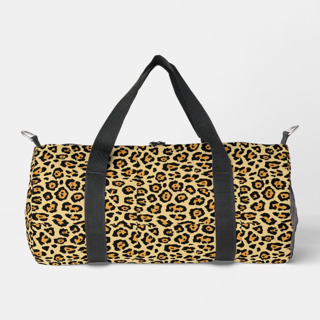 Leopard Animal Print Pattern-25560 Duffle Bag (Front)