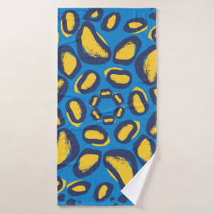 Leopard animal print pattern bath towel