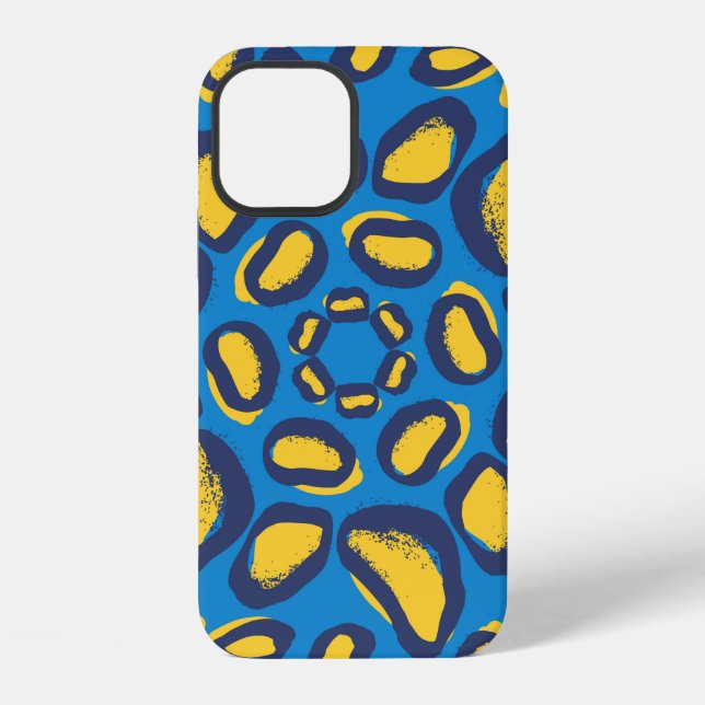 Leopard animal print pattern iPhone case (Back)