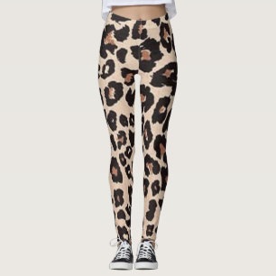 Leopard Animal Print Pattern Leggings