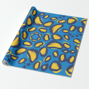 Leopard animal print pattern wrapping paper