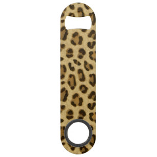 Leopard Animal Print Skin Pattern Bar Key