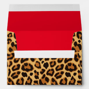 Leopard Animal Print Skin Pattern Envelope